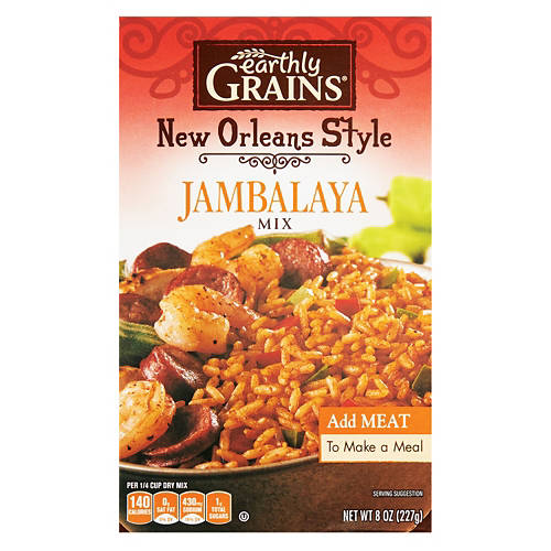 Earthly Grains New Orleans Style Jambalaya Rice Mix, 8 oz